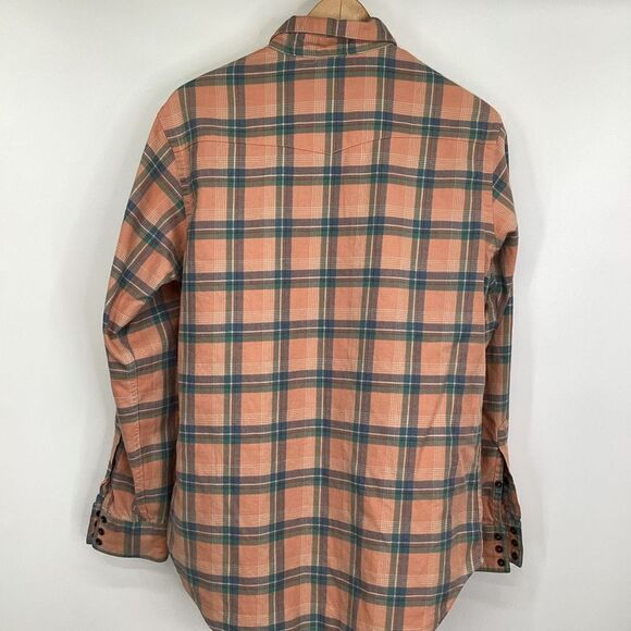 Mens Polo Ralph Lauren Western Pearl Snap Flannel medium - Picture 4 of 8